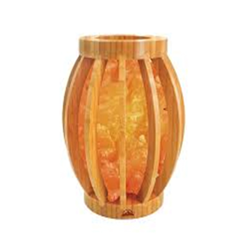 Metal Basket Salt Lamp